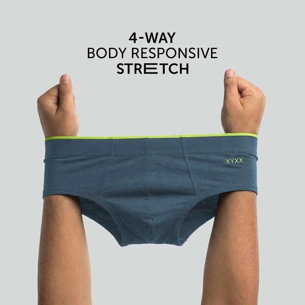 Uno Modal Briefs - Steel Blue — photo 3