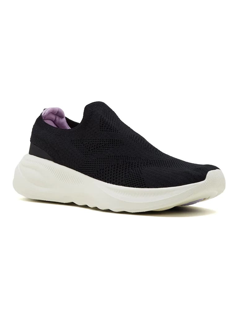 FABY Black Women's Walking Shoes — Black / 4