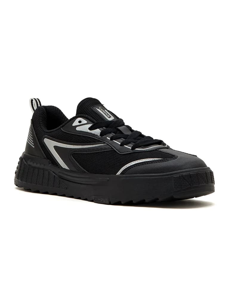 STATIC Black Men's Sneakers — Black / 6