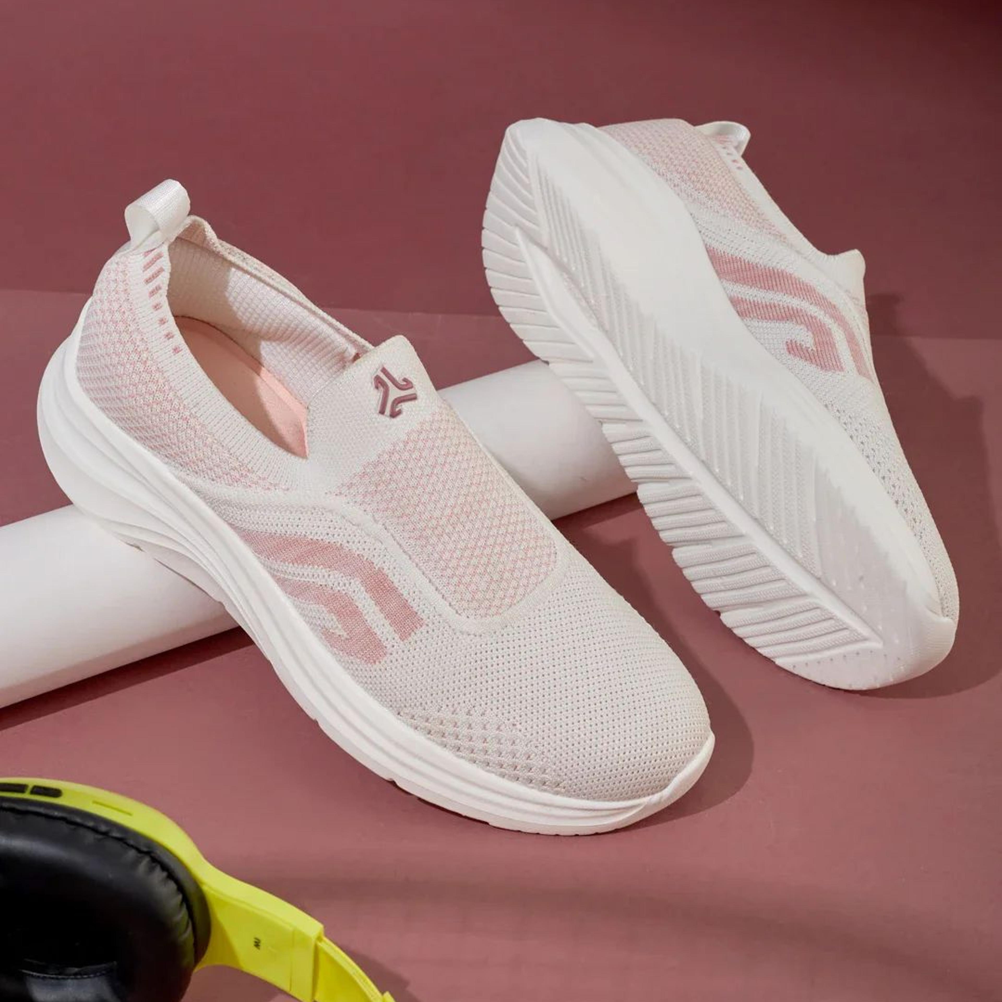 SNUTO White Women's Walking Shoes