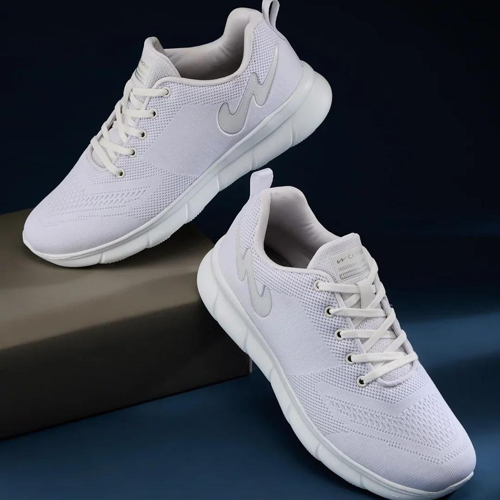 VIBGYOR White Men's Running Shoes