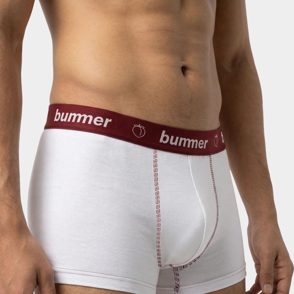 Trunks & Hipster Matching Set - Blanc — photo 3