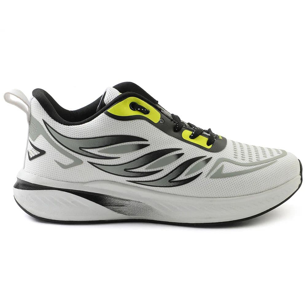 Leap7x White Sports Lacing Running Shoes For Men CASIO By Liberty — photo 2