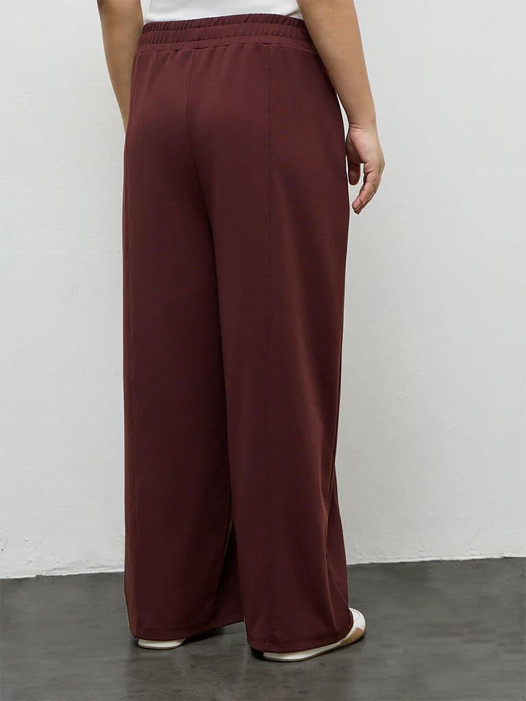 Gia Dark Brown High-Rise Pants — photo 4