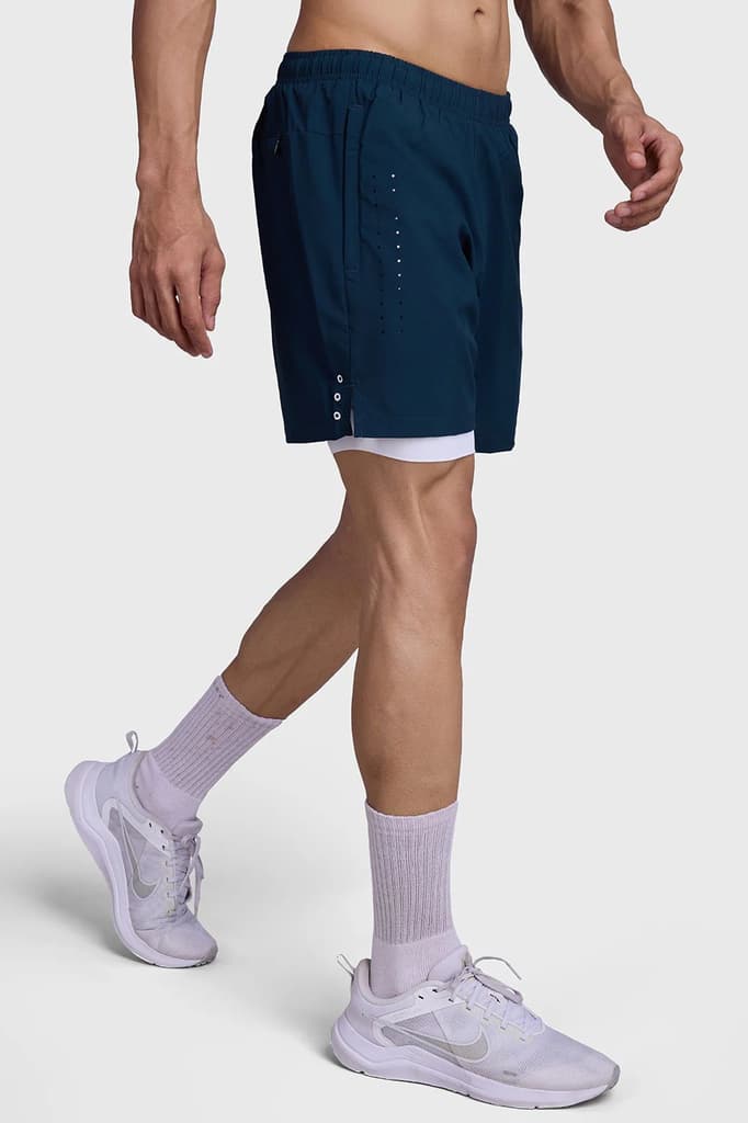 2 in 1 Laser Shorts Pine Green — photo 6