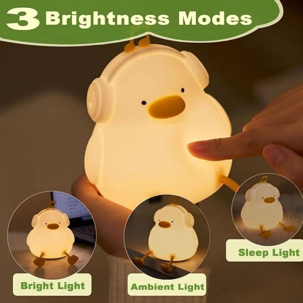 Tap-a-Duck: Soft Silicone Touch Lamps for Kids n Adults — photo 5