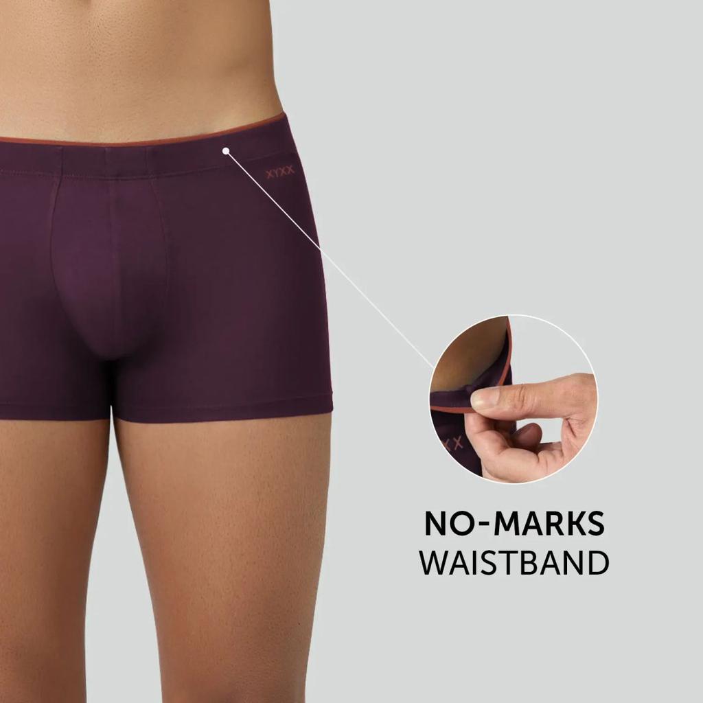 Uno Modal Trunks - Plum Red — photo 4