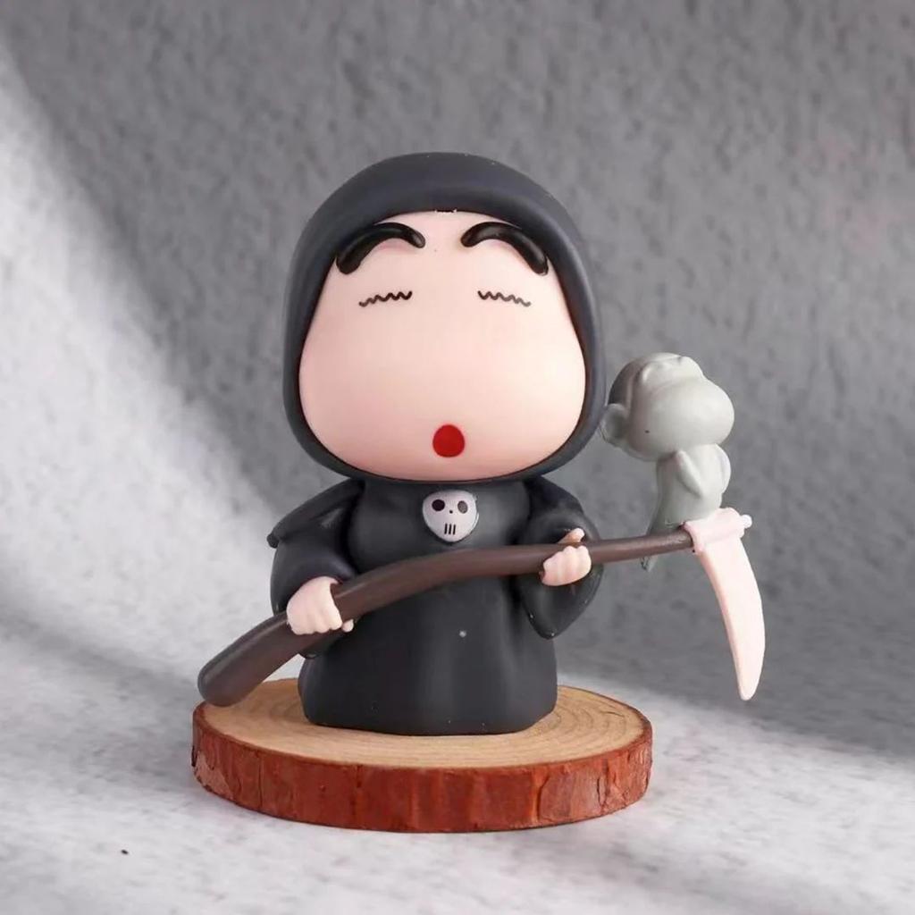 Shin Chan Grim Reaper PVC Figure – 7.5cm Cute Collectible