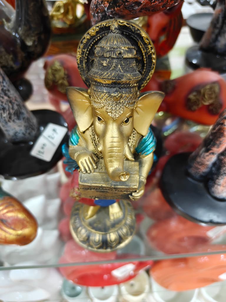 Gold Elephant Statue | Decorative | Gift | Home Decor