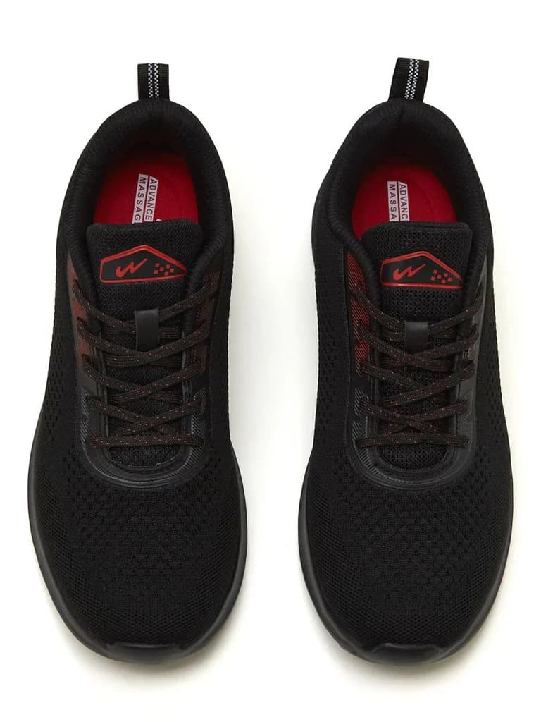 DIVIDE Black Men's Running Shoes — photo 6