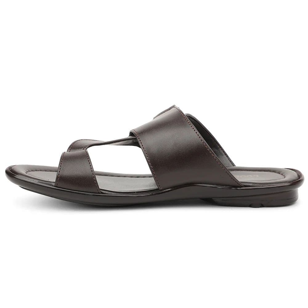 Coolers Casual Brown Slipper for Mens ORTIZ-30 By Liberty — photo 3