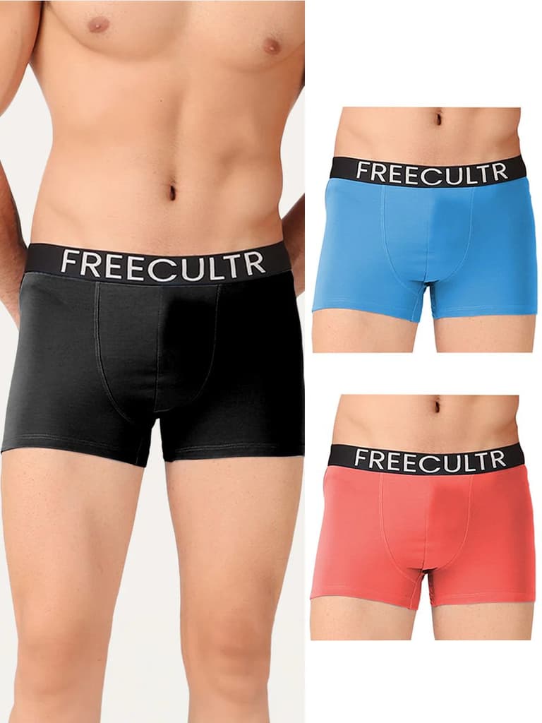 Men's Organic Cotton Trunks Pack of 3 — photo 2