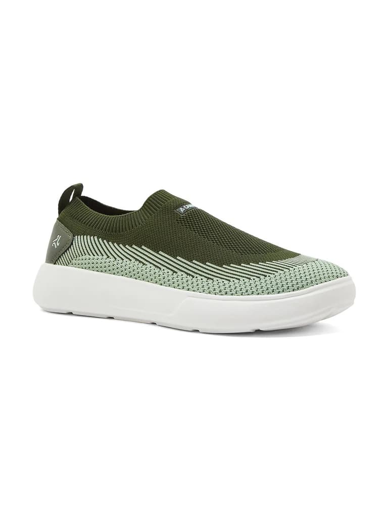 LEDGE Olive Men's Walking Shoes — Olive / 6