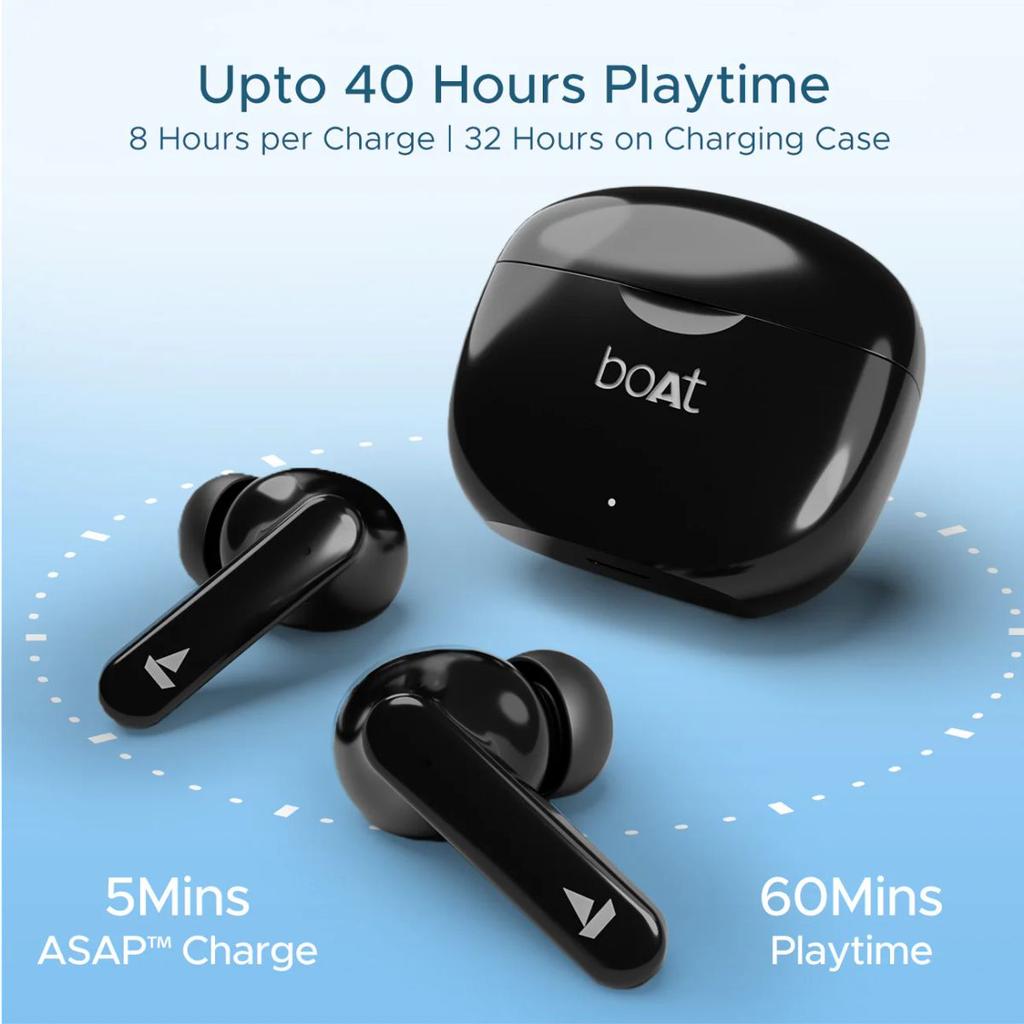 boAt Airdopes 120 | Wireless Earbuds with 40 Hours Playback, BEAST™ Mode, ASAP™ Charge, IWP™ Tech — photo 5