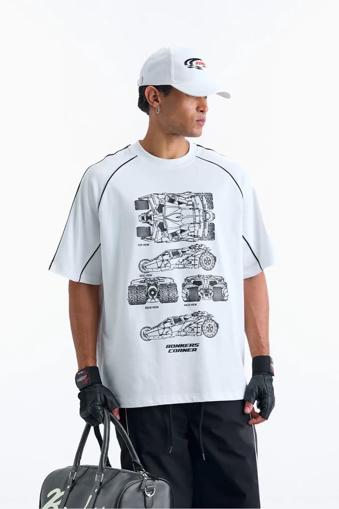 Racers Core Oversized T-shirt — photo 4