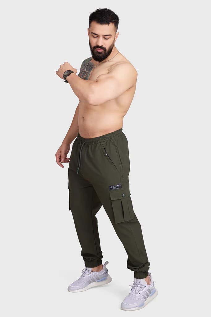 Script Cargo Joggers Army — S