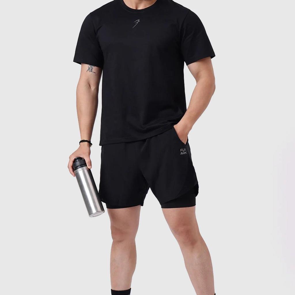 Pulse Running T-shirt Black