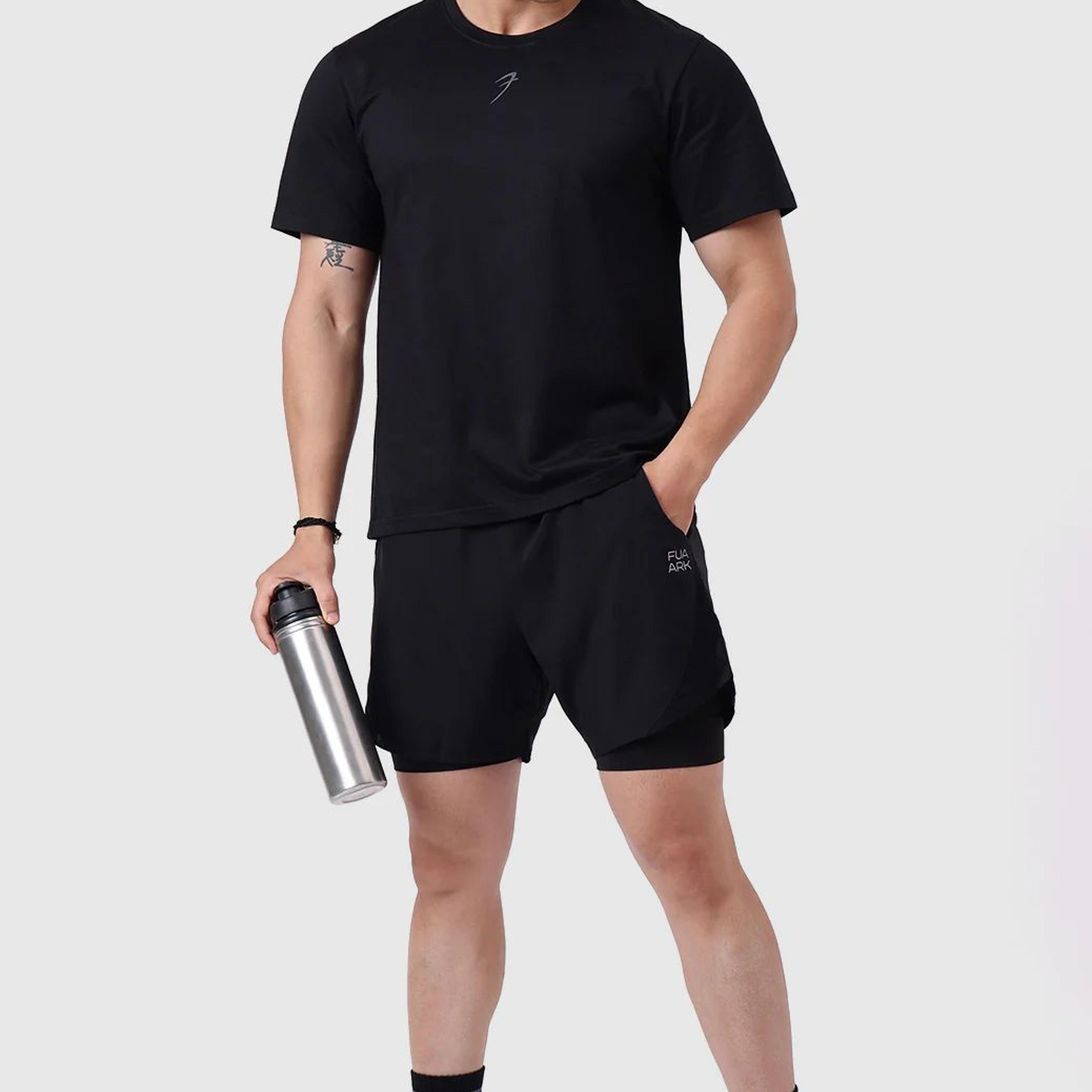Pulse Running T-shirt Black