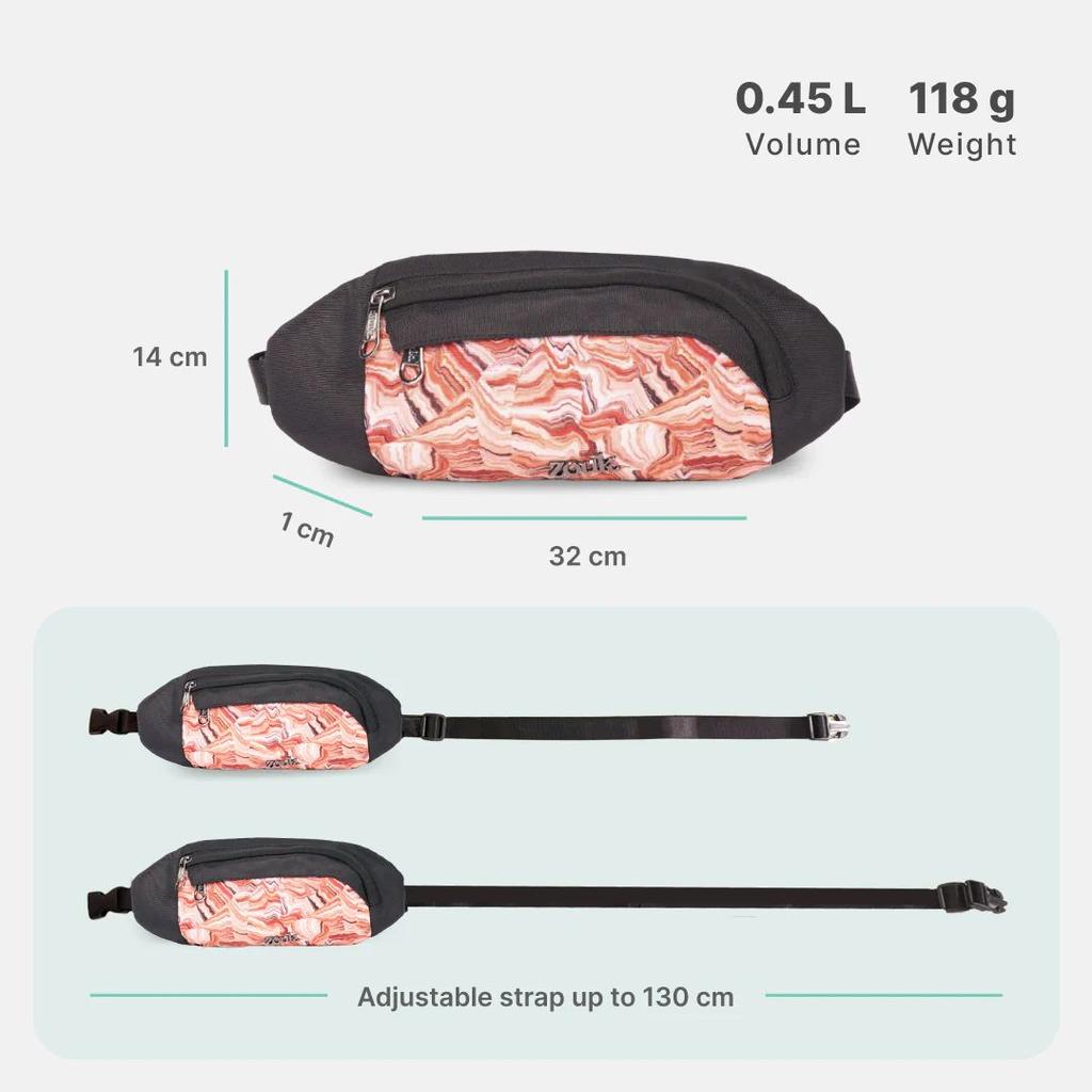 Nicobar Coral Faye Fanny Pack — photo 3