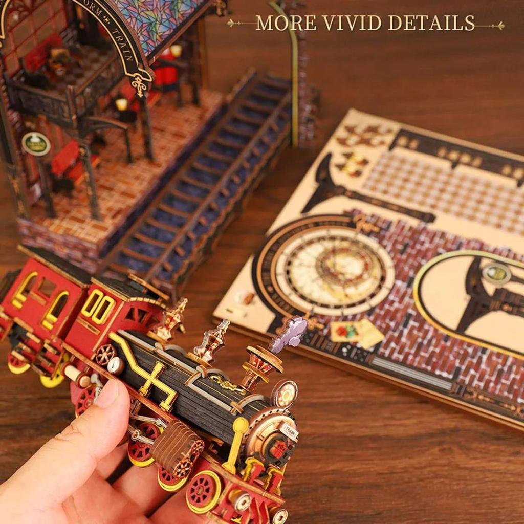 Magic Express Puzzle – DIY BookNook with Light — photo 4