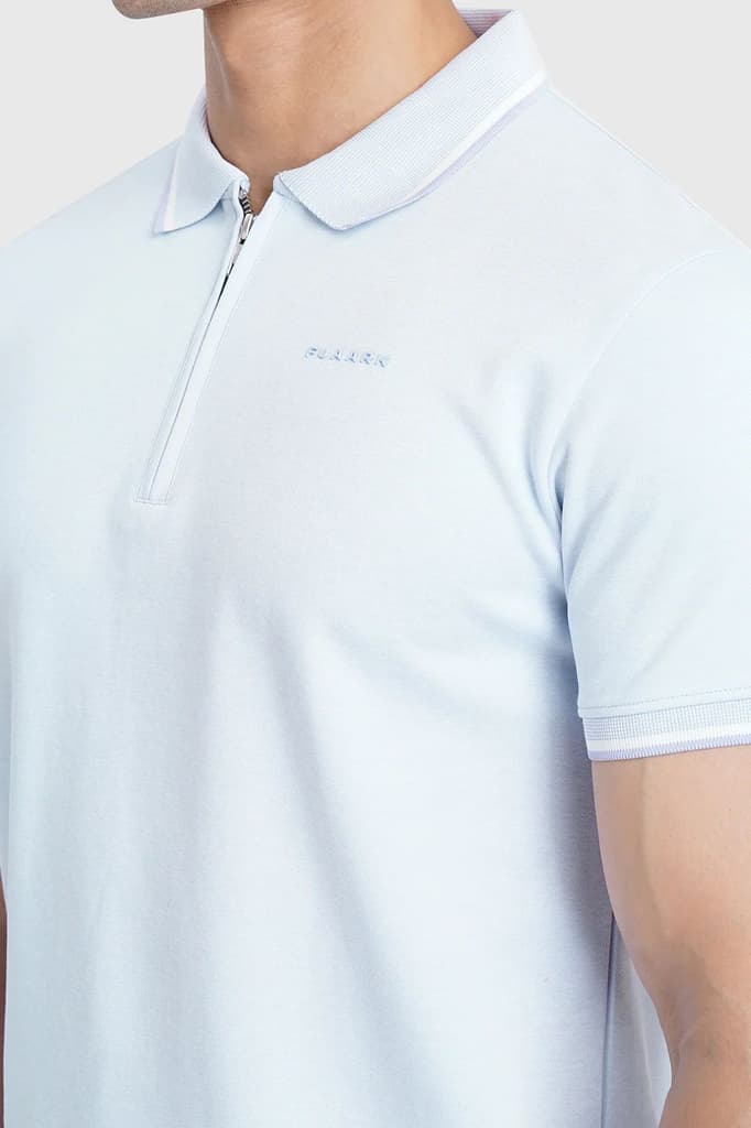 Heritage Polo T-shirt Mauve — photo 3