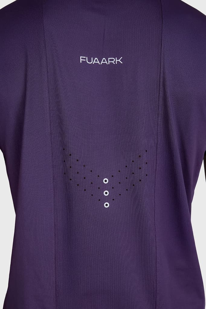 Laser Cut Running T-shirt Violet — photo 4