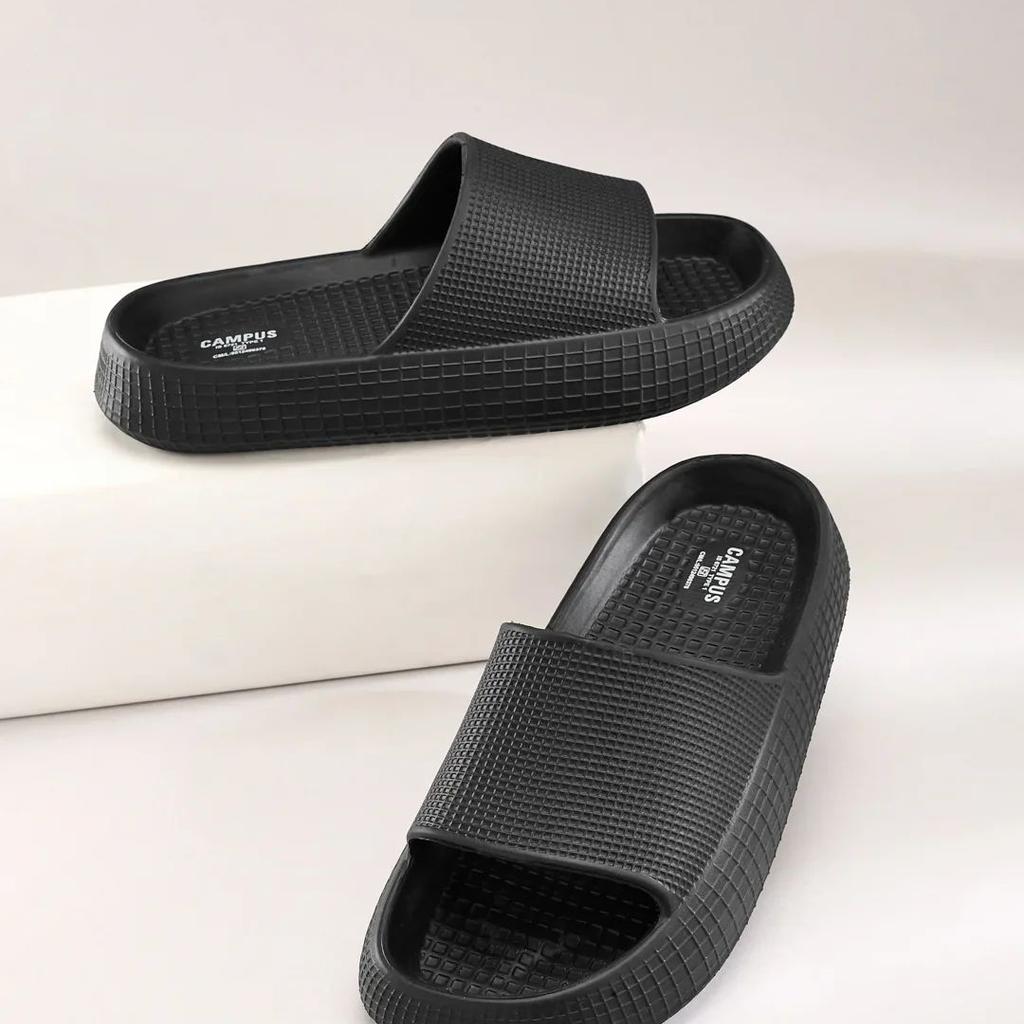 GC-4038 Black Men's Slides