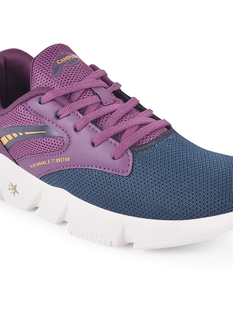 CAMP-GLAM Navy Women's Sneakers — photo 4