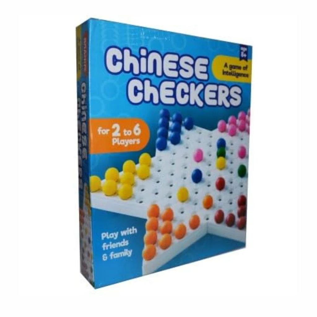Chinese Checkers Board Game – Travel-Friendly Gift for Boys n Girls (Age 7+)