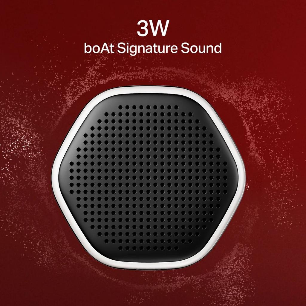 boAt Stone 100 | Portable Bluetooth Speaker with 3W boAt Signature Sound, 6 Hours Playback — photo 4