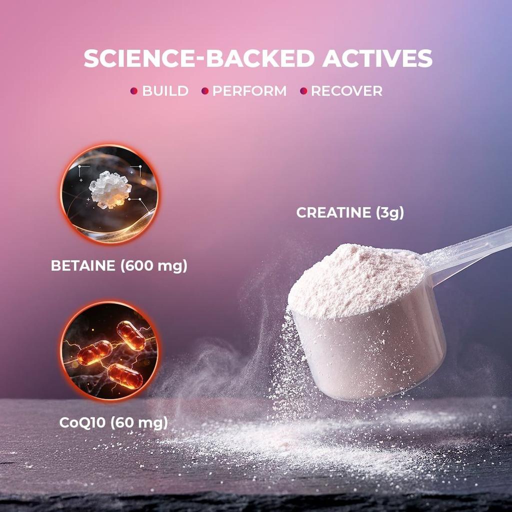 Micronized Creatine Monohydrate Powder Enhanced Strength & Recovery