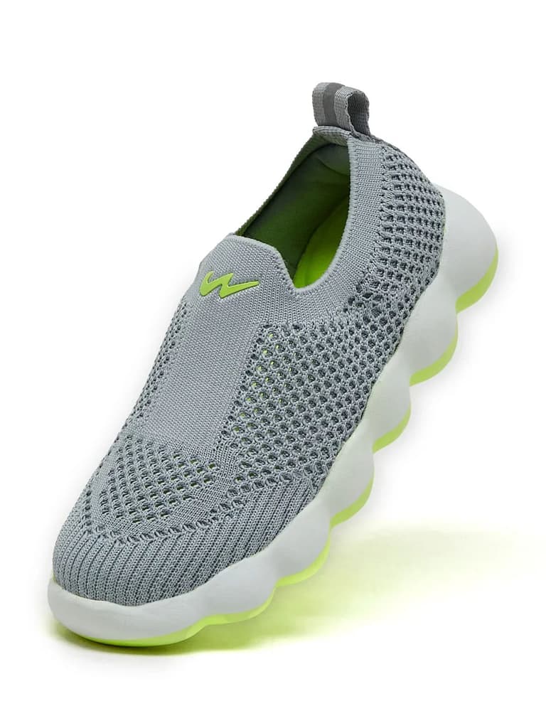 TOON KIDS Grey Kids Walking Shoes — photo 3