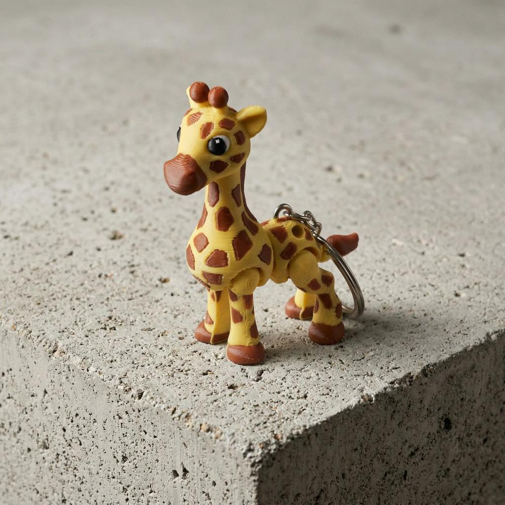 Giraffe Keychain