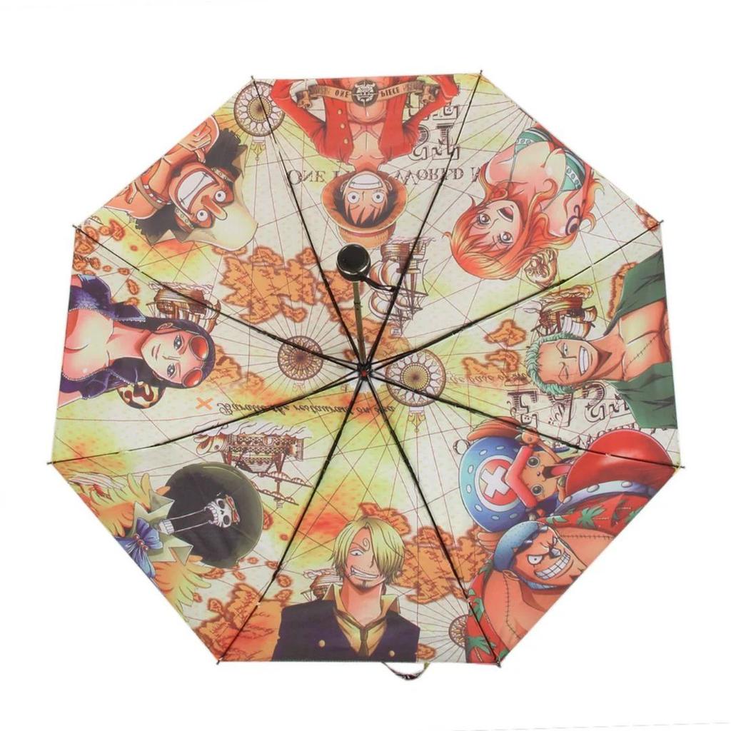 Anime Print Folding Umbrella – Compact, Stylish n Weather-Resistant — photo 3
