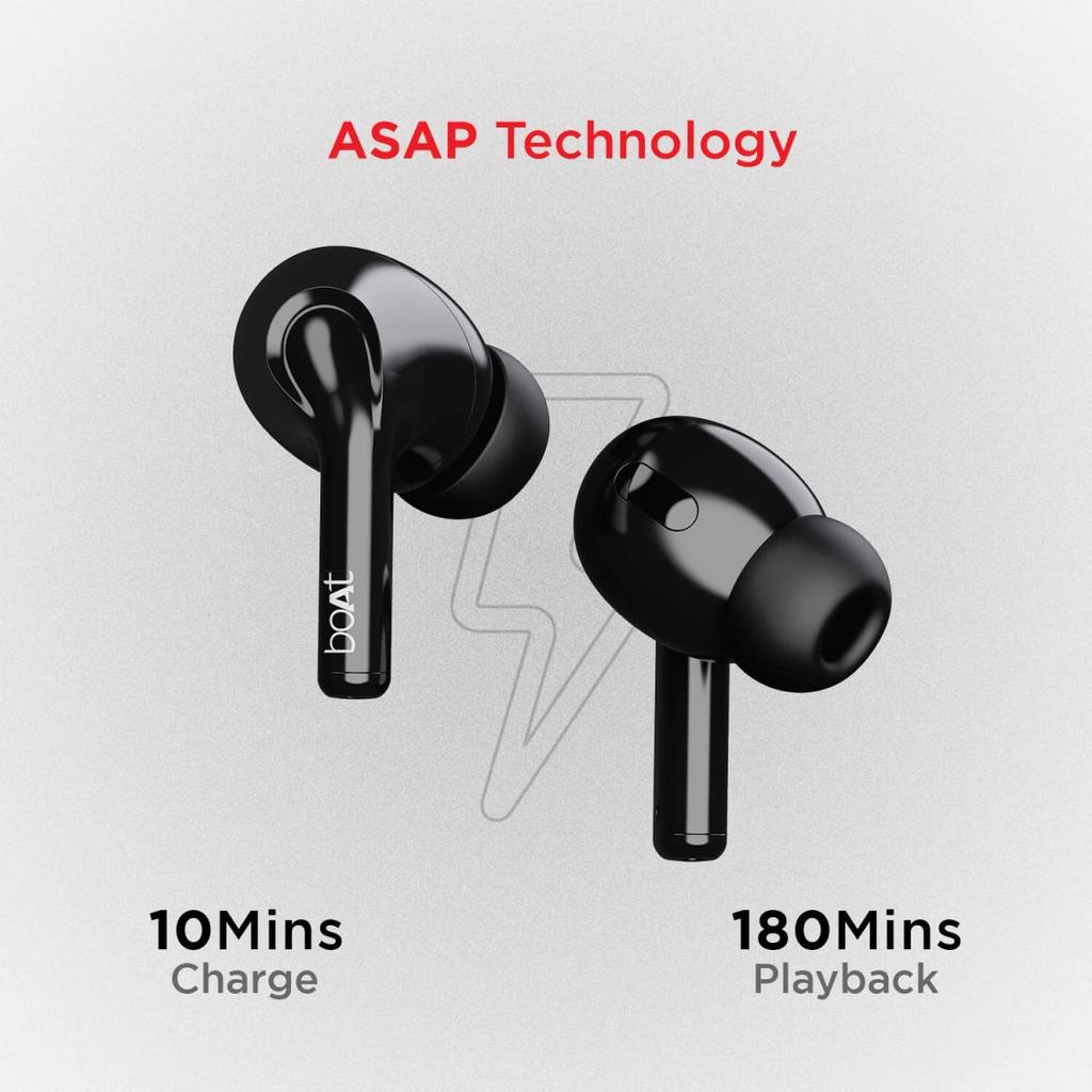boAt Airdopes 163 | Wireless Earbuds with Massive Playback of upto 17 Hour, IPX5 Water & Sweat Resistance, IWP Technology, Type C Interface — photo 9