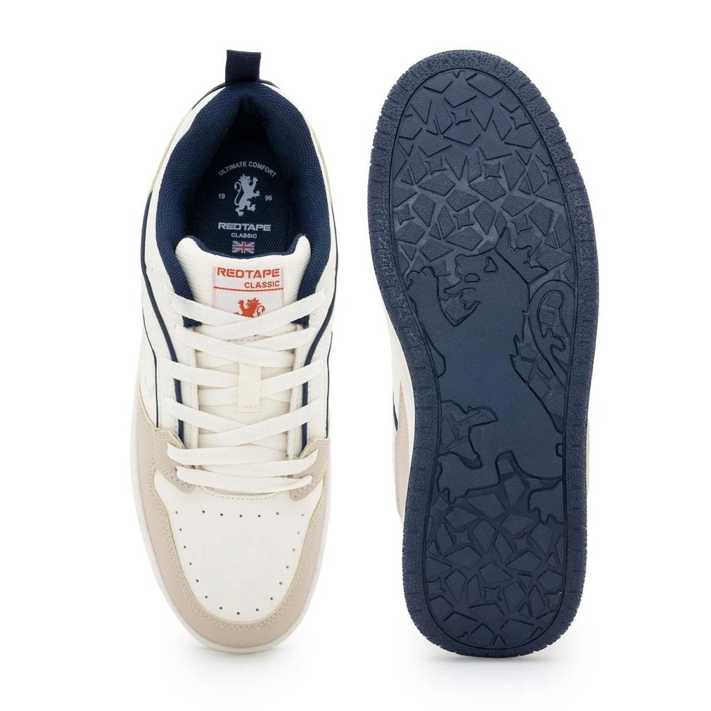 Sneakers for Men in Beige and Navy | Lifestyle Shoes — photo 5