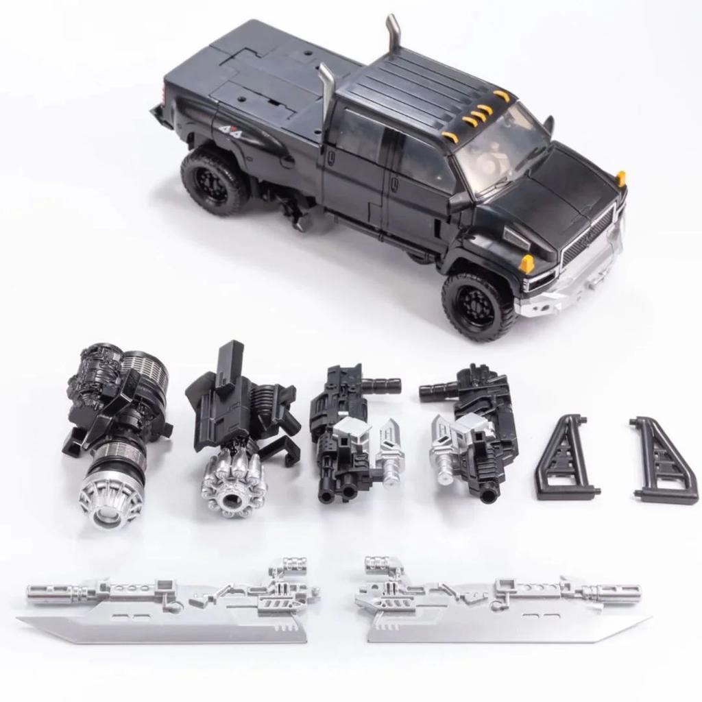 Baiwei Ironhide Transformers Action Figure Die Cast Metal 8 Inch — photo 2