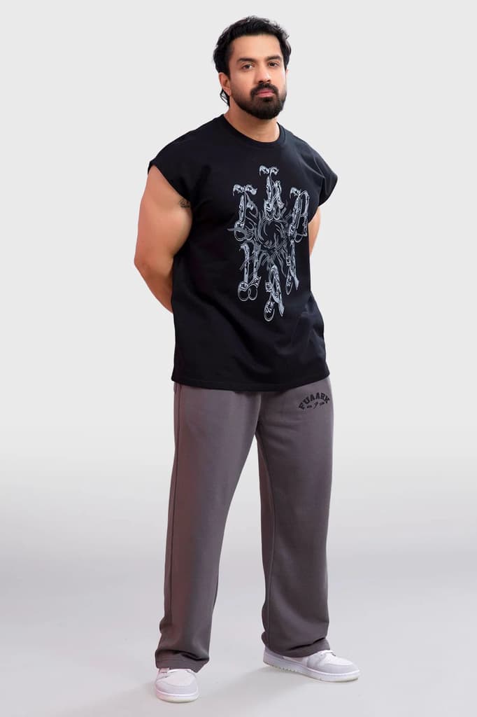 Ash Capsleeves Tank Black — photo 2