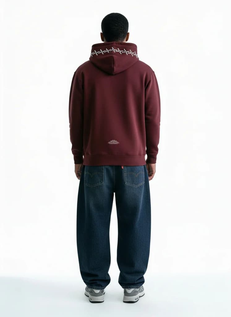 Umsb Paisley Hoodie — photo 5