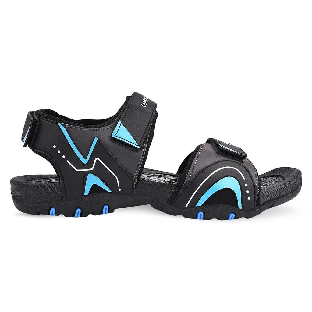 CAMP PASHTO Black Men's Sandals