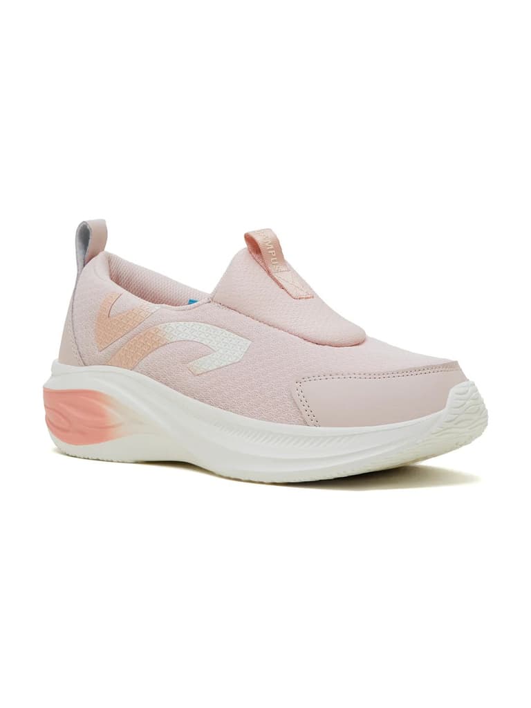 GISEL Pink Women's Walking Shoes — Pink / 4
