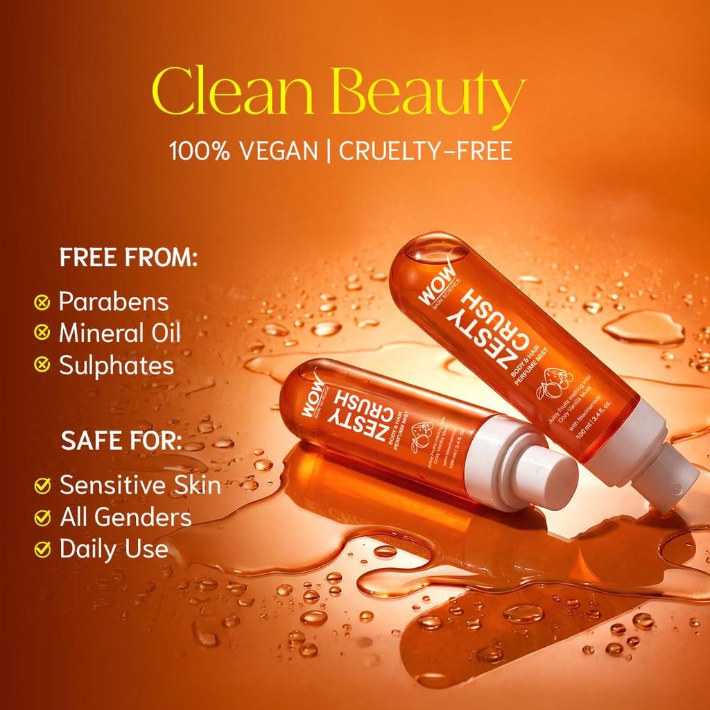 Zesty Crush Perfume Mist All-Day Citrus & Vanilla Freshness