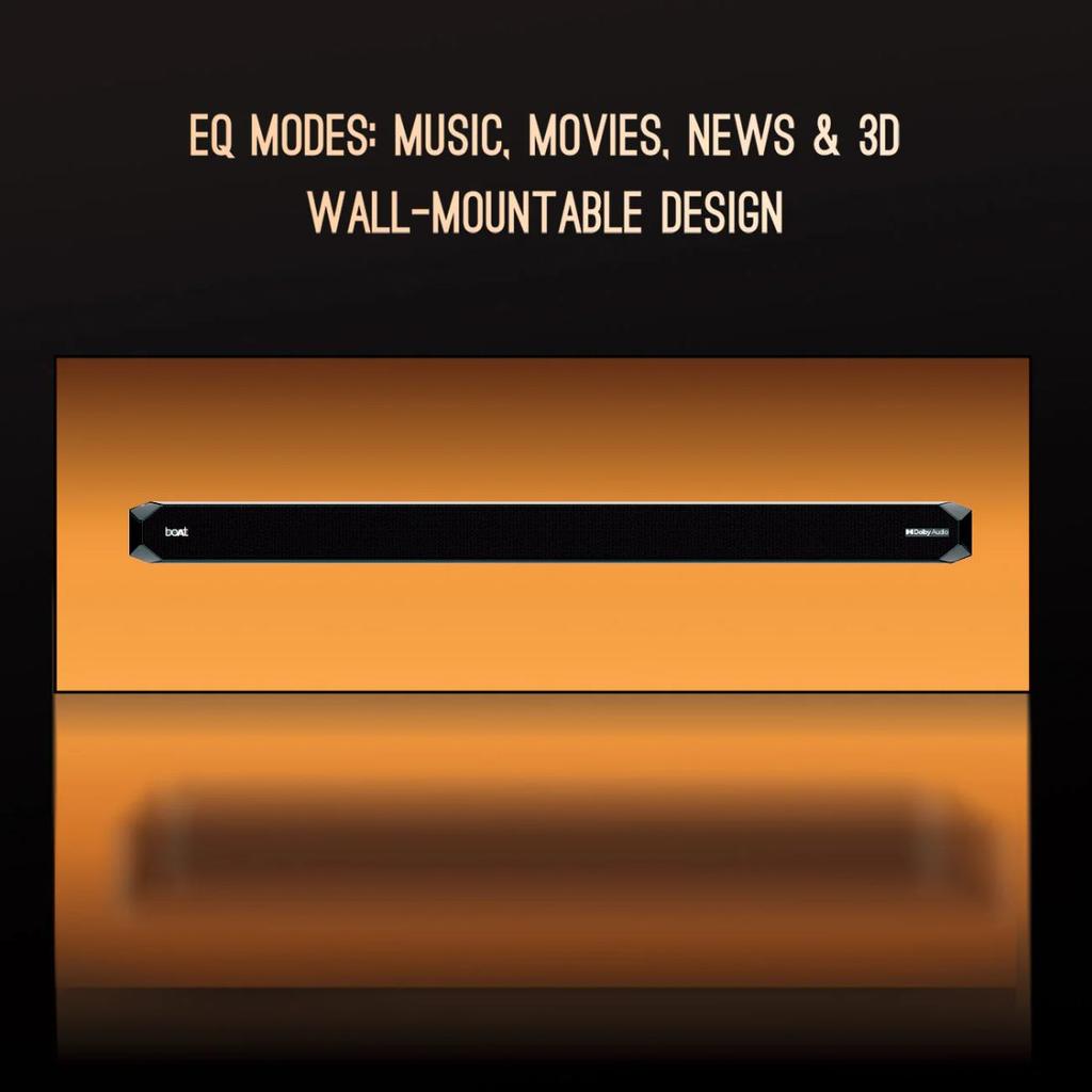 boAt Aavante Bar A2060 Dolby | 160W Dolby Soundbar, 2.1 Channel with Wired Subwoofer, Master Remote Control, Multi Connectivity — photo 6