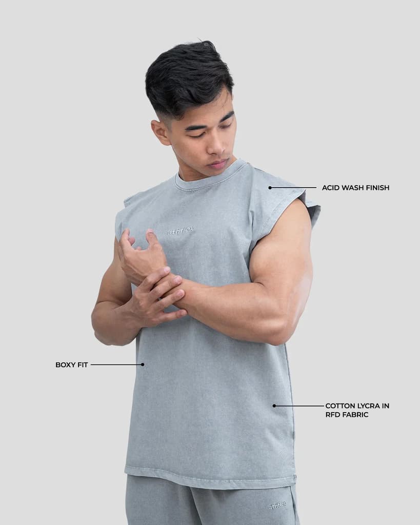 Acid Wash Boxy Tank — photo 4