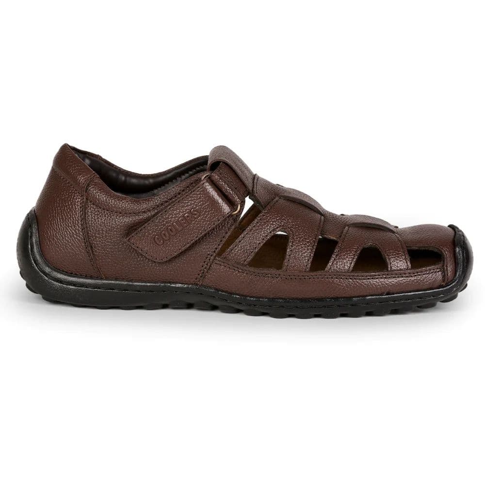 Coolers Tan Casual Sandal For Men LOM-428 By Liberty — photo 3