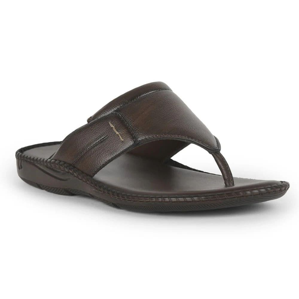 Coolers Brown Casual Slipper For Men VCL-26 By Liberty — 6/40 / Brown