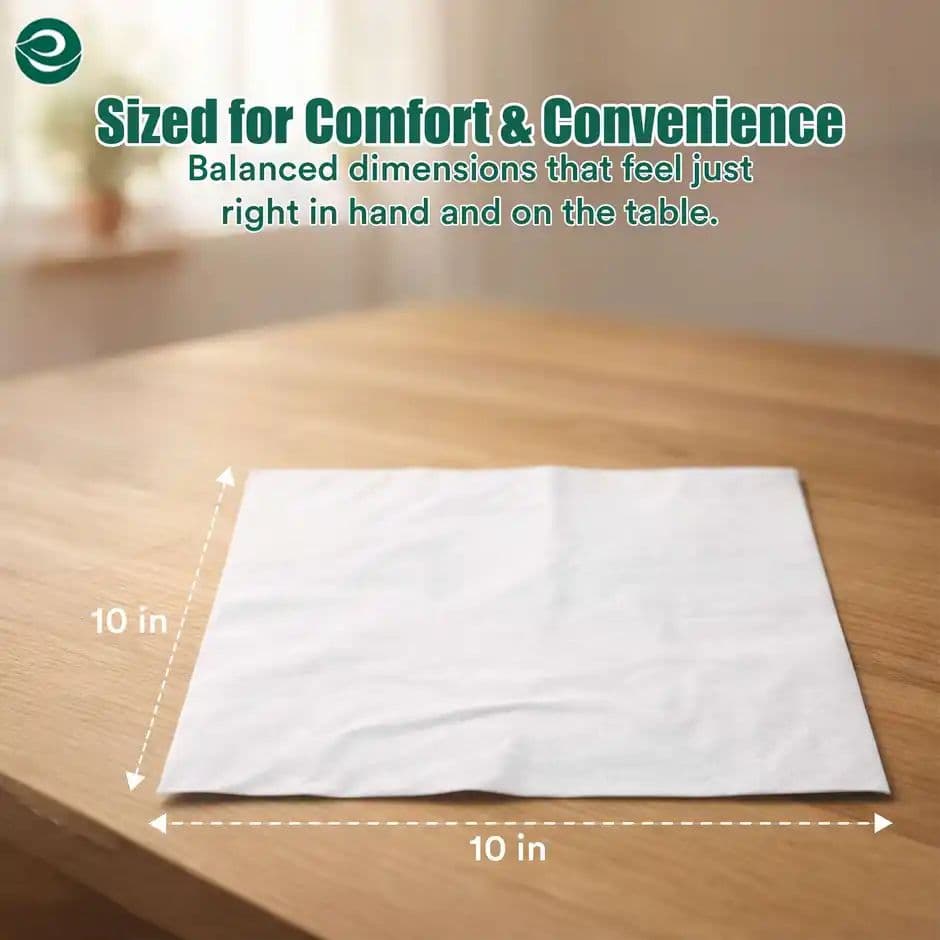 Eco Soul 1 Ply | 100Count | Disposable Paper Napkin — photo 2