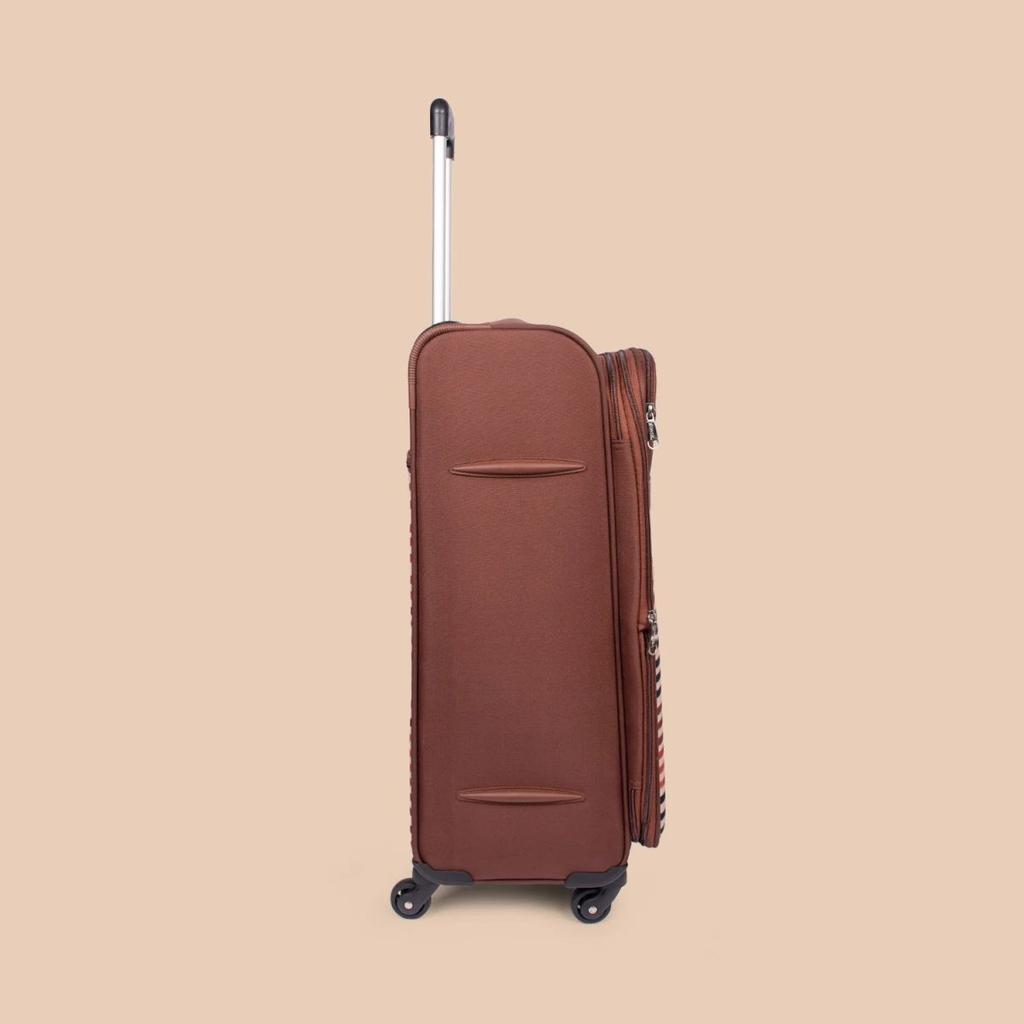 Qutub Stripes Avasa Trolley Bag Combo (Cabin & Large)
