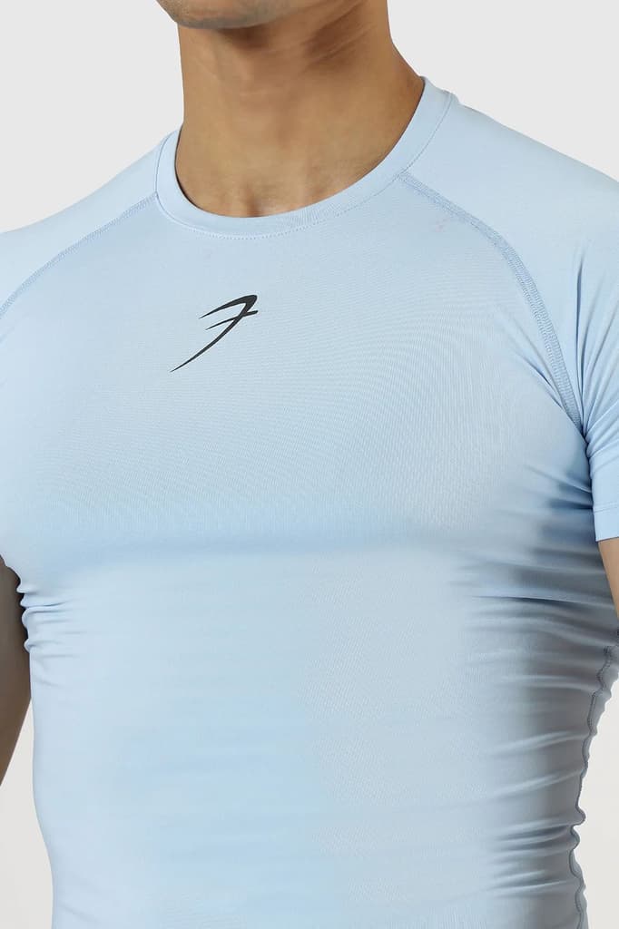 Compression T-shirt Glacial Blue — photo 4