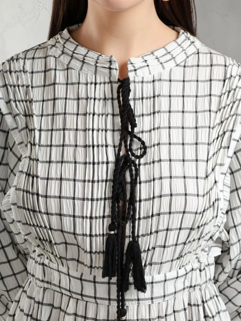 Kaia Chic Monochrome Playsuit — photo 5